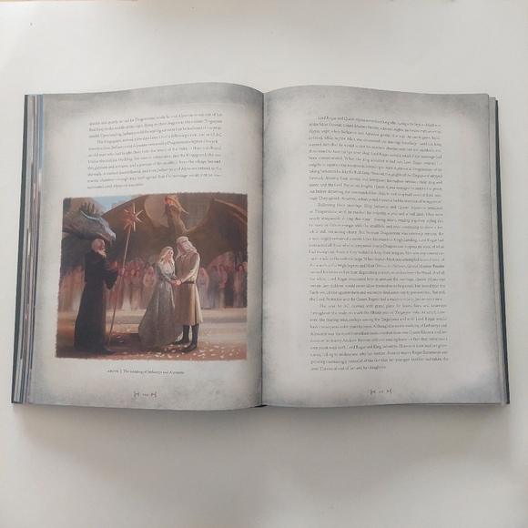 The Rise Of The Dragon Coffee Table Book Hardcover George R. Martin - Picture 10 of 12